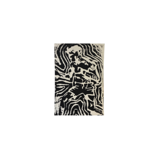 Wonderboy Stephen Thompson Karate Stance Original Art Linocut Sticker