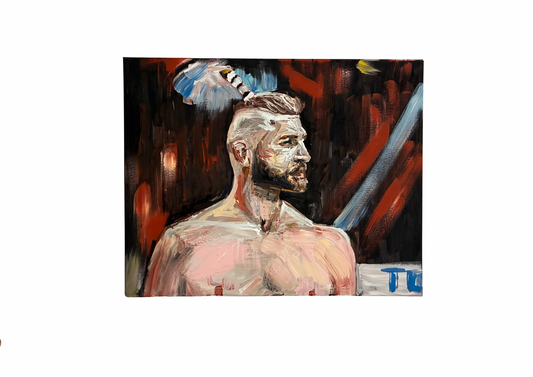 Jiri Procházka Original Art Sticker