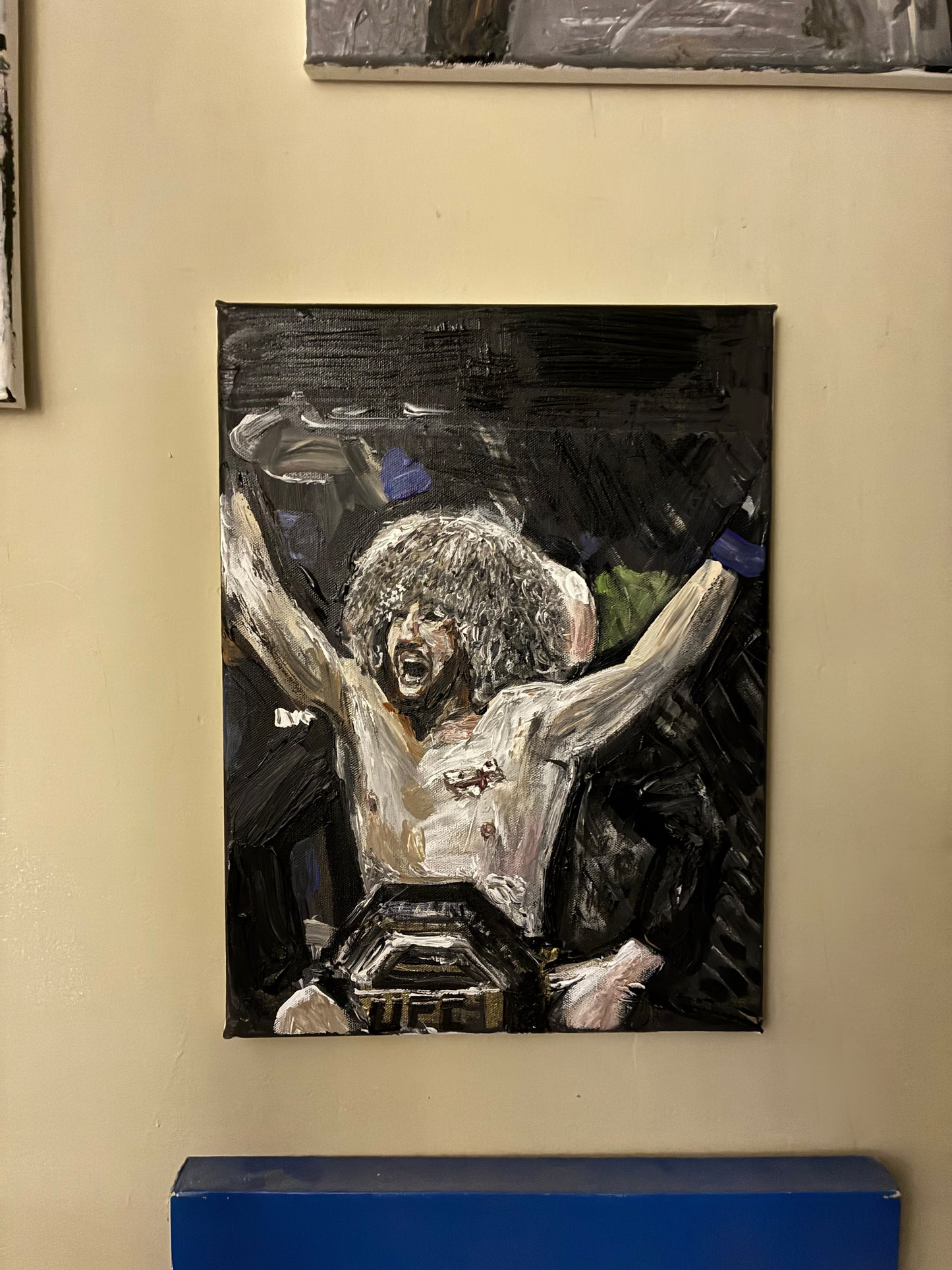 Merab Dvalishvili Original Art Portrait