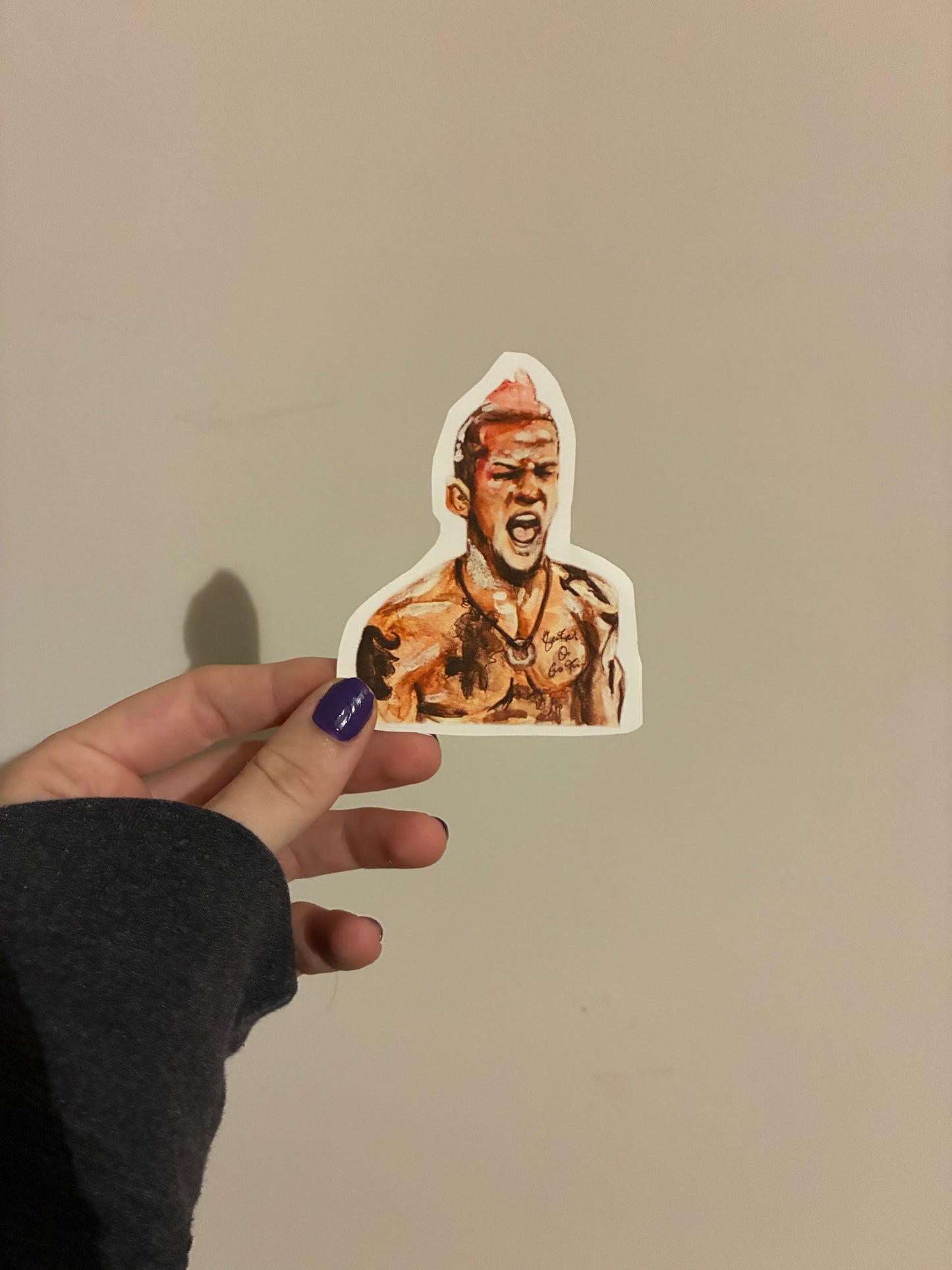 LET ME BANG BRO Julian ‘Let Me Bang’ Lane Original Art Sticker