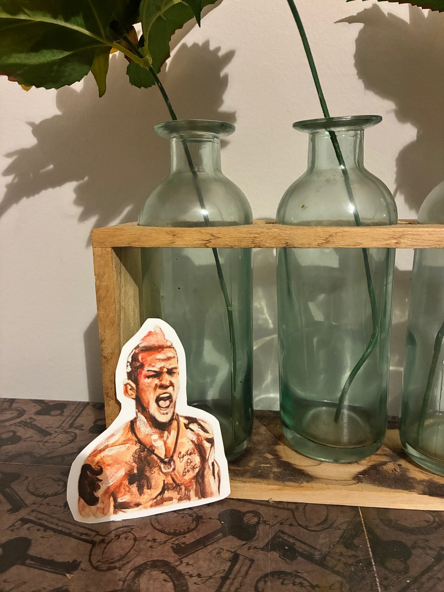 LET ME BANG BRO Julian ‘Let Me Bang’ Lane Original Art Sticker
