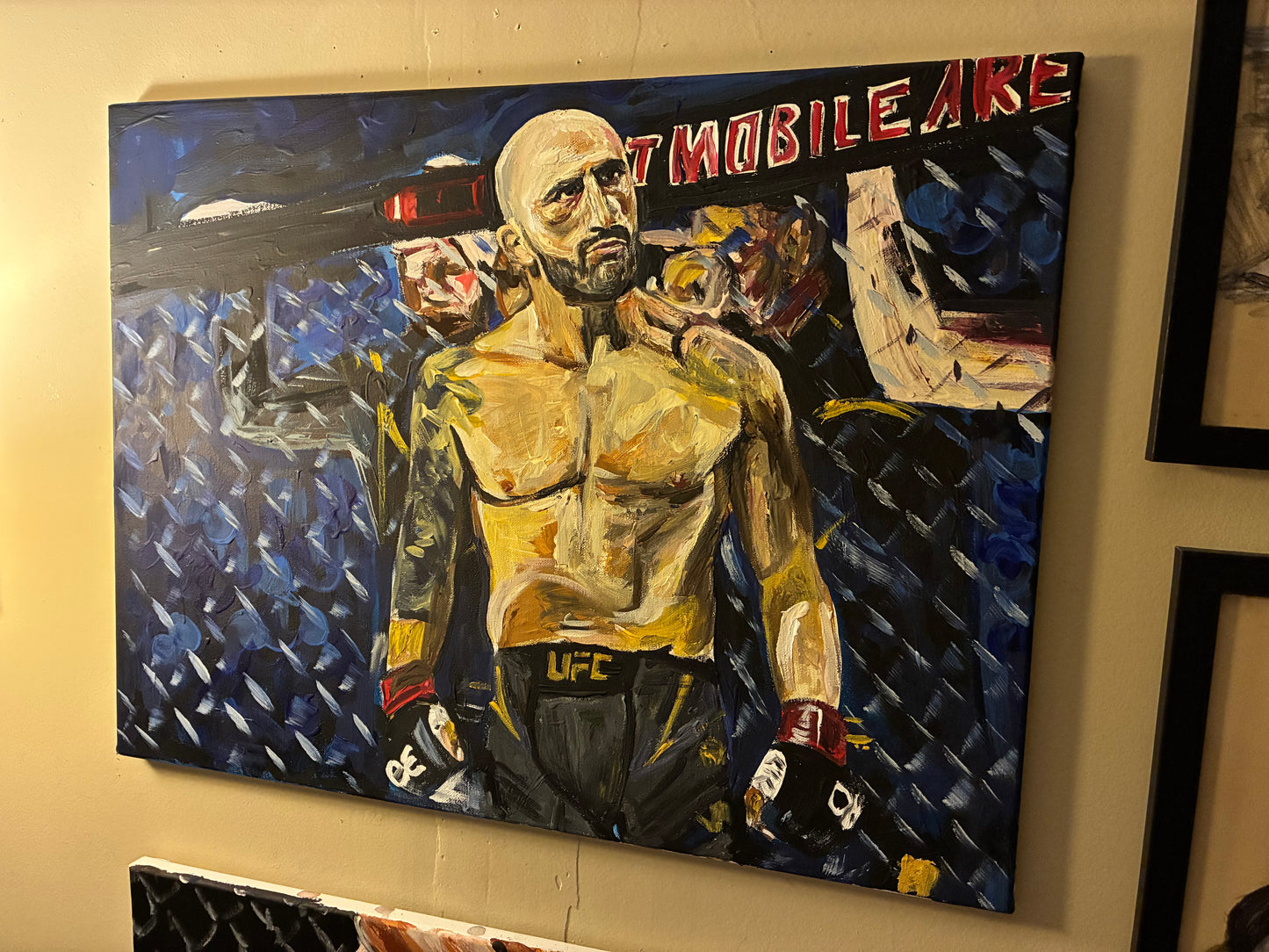 Alexander Volkanovski Original Art Portrait
