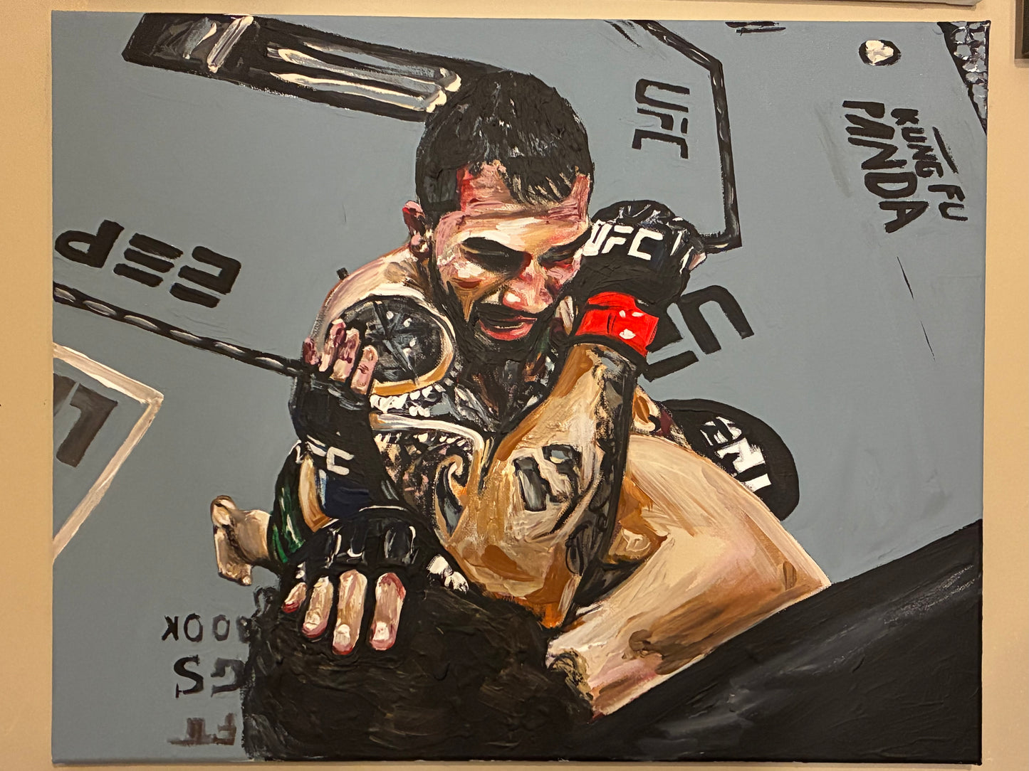 Anthony “Fluffy” Hernandez Original Art Portrait