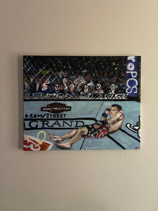 ‘Paint Me Like One of Your French Girls’ Nick Diaz Portrait