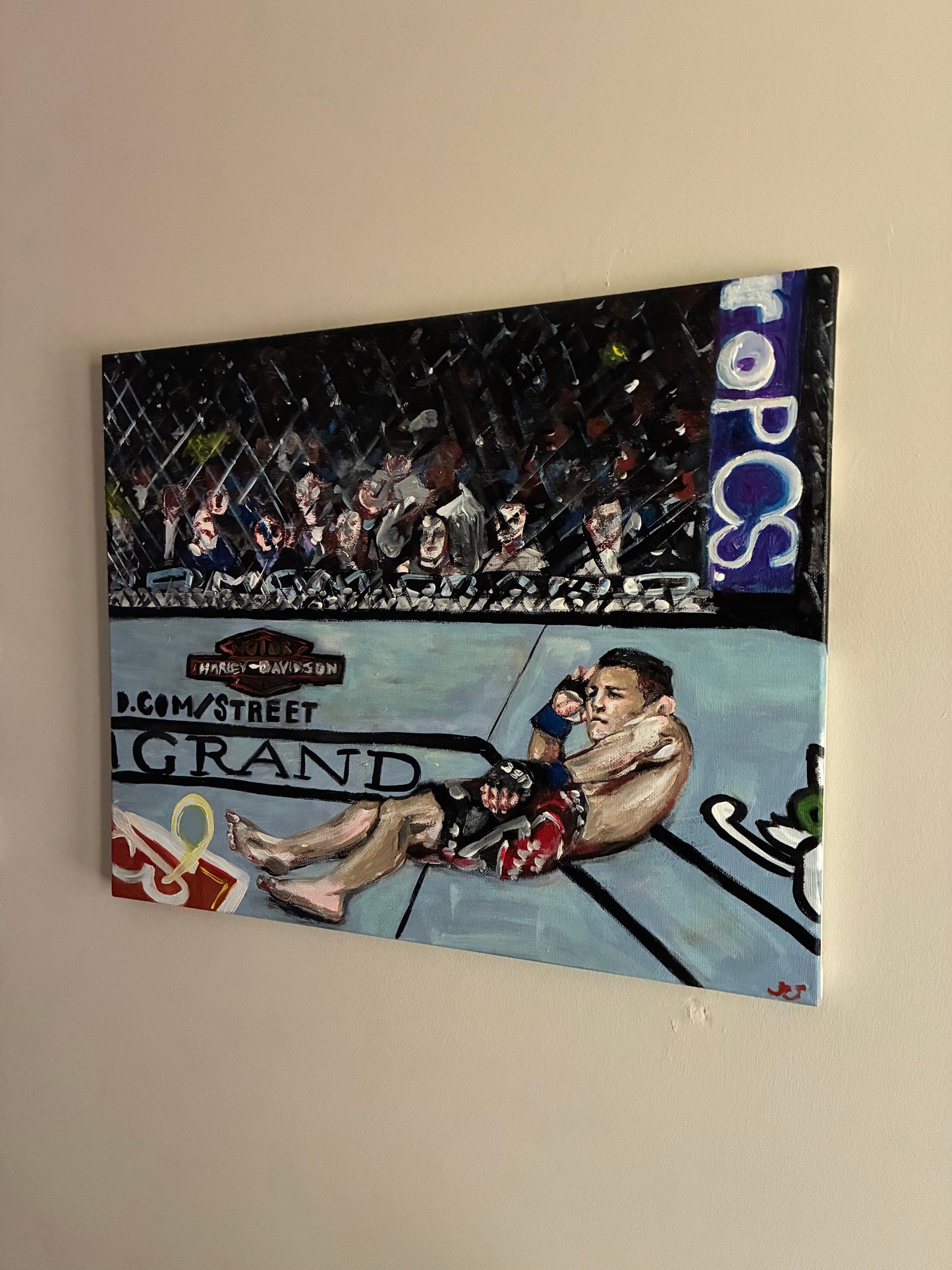 ‘Paint Me Like One of Your French Girls’ Nick Diaz Portrait