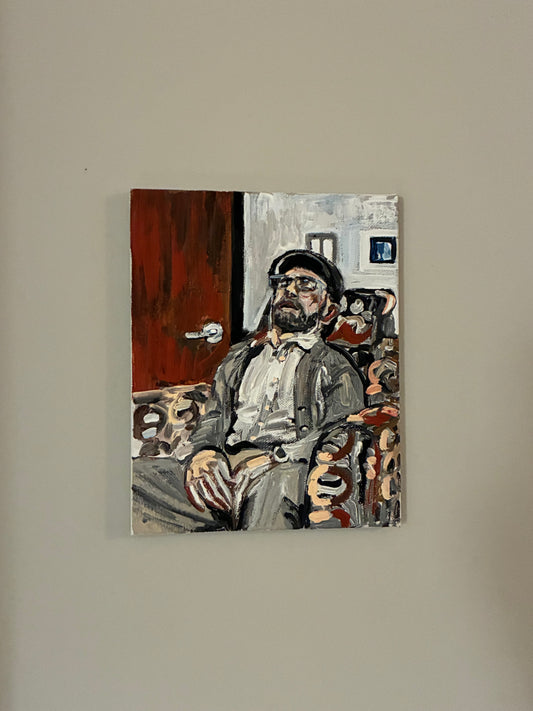 Old Man Volk Original Portrait