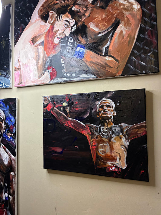Charles Oliveira Original Portrait