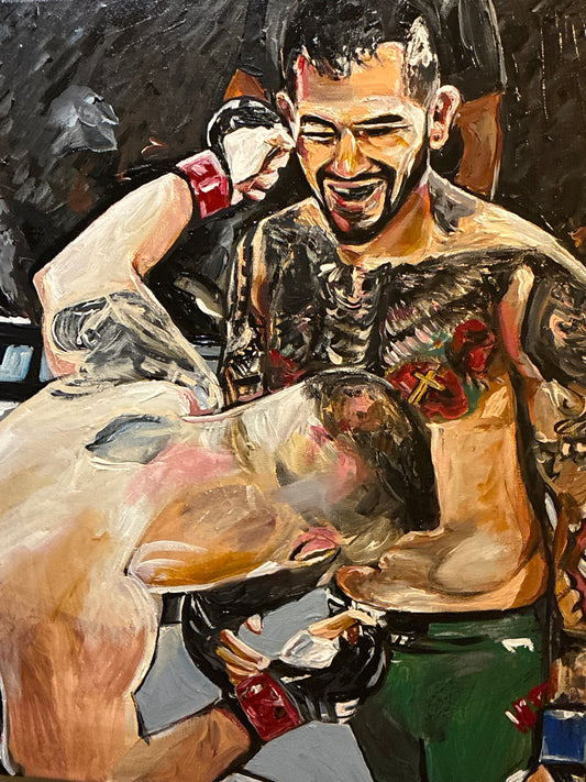 ‘Sean’s Next’ Anthony “Fluffy” Hernandez Original Art Portrait