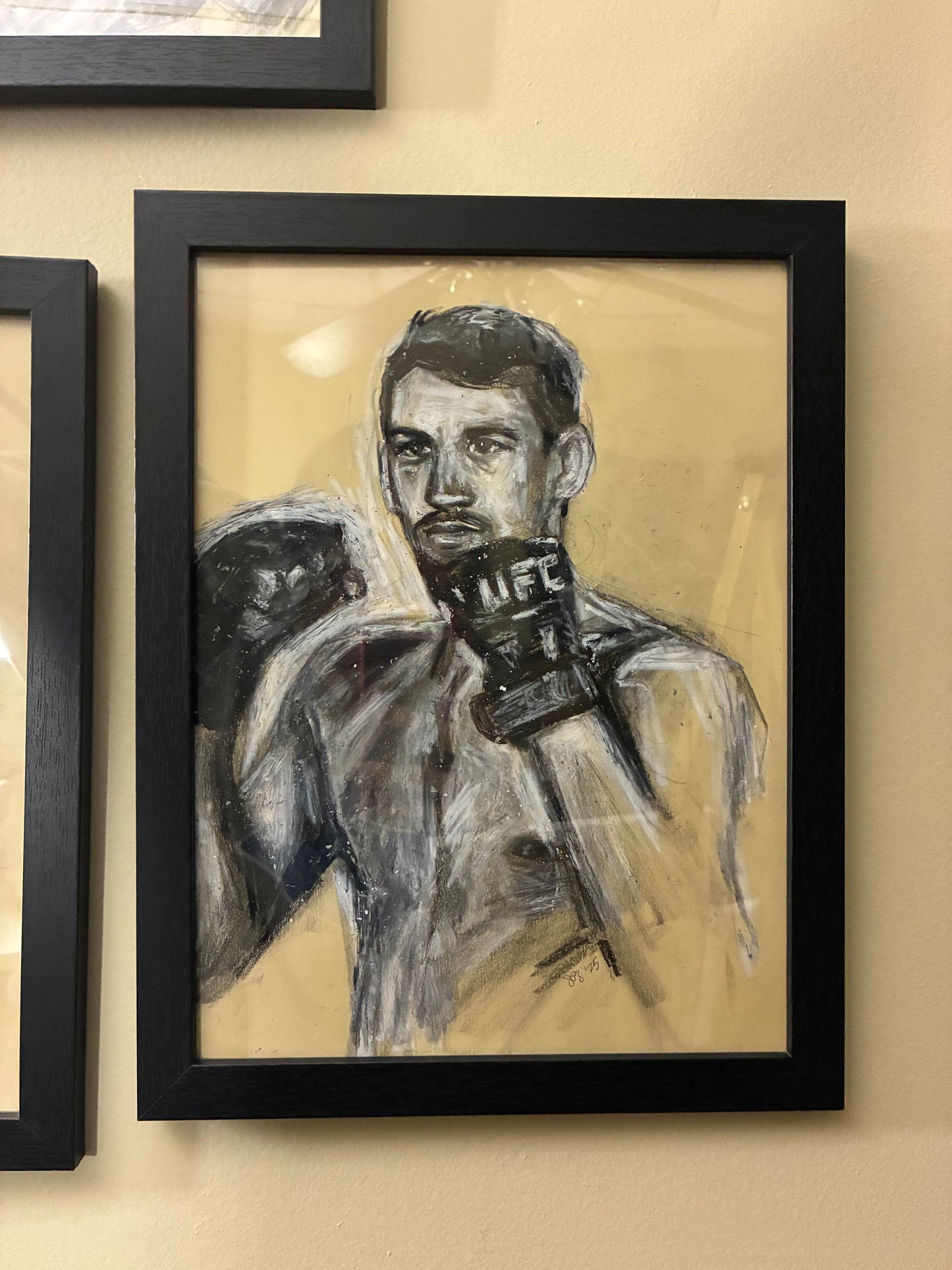 Billy Quarantillo Original Art Framed