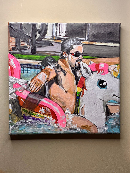 ‘Land, Sea, and Air’ Bobby Knuckles Robert Whittaker Original Art