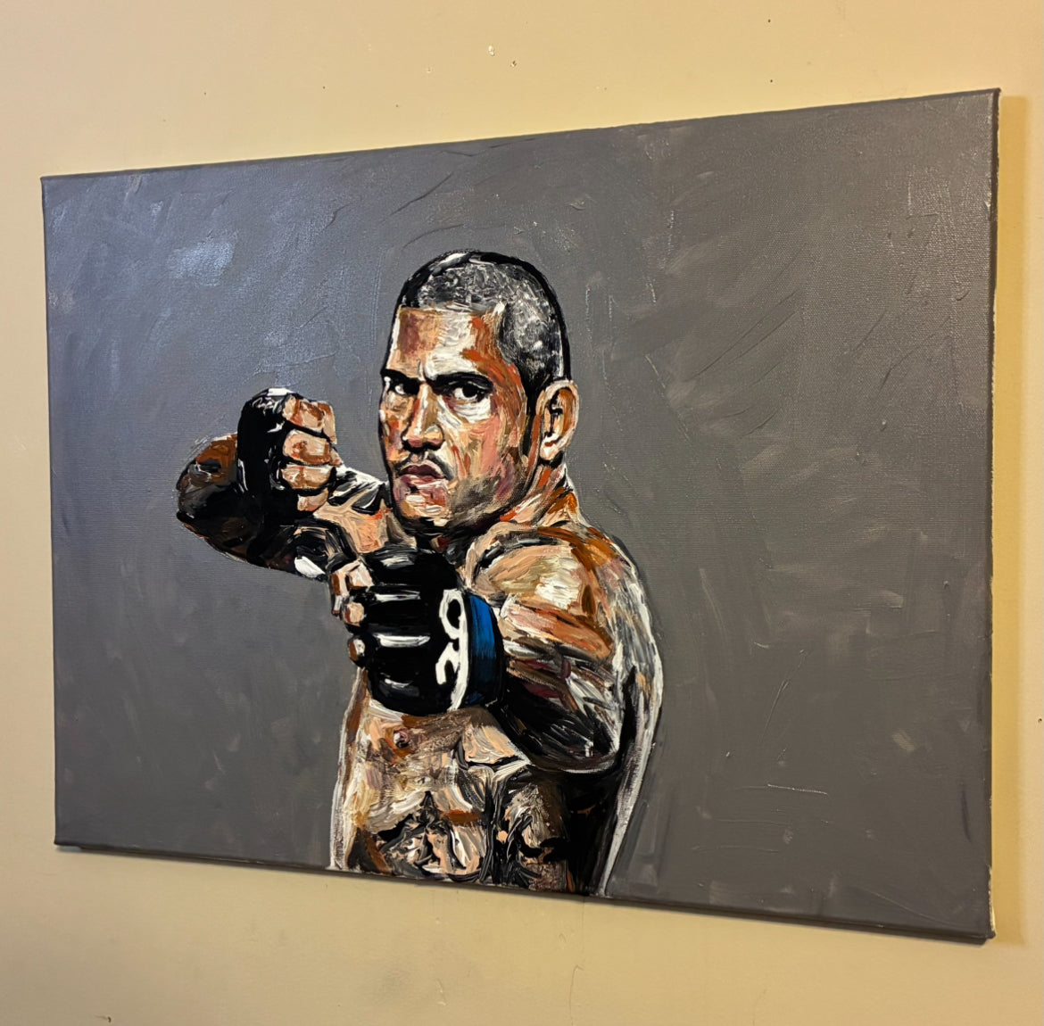 Alex Poatan Pereira Original Art Portrait