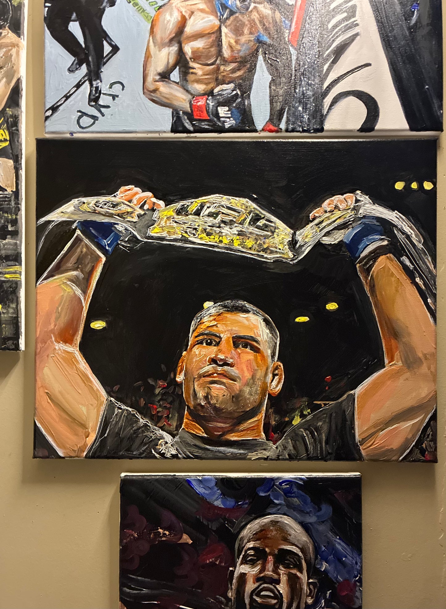 Champ Cain Velasquez Original Art