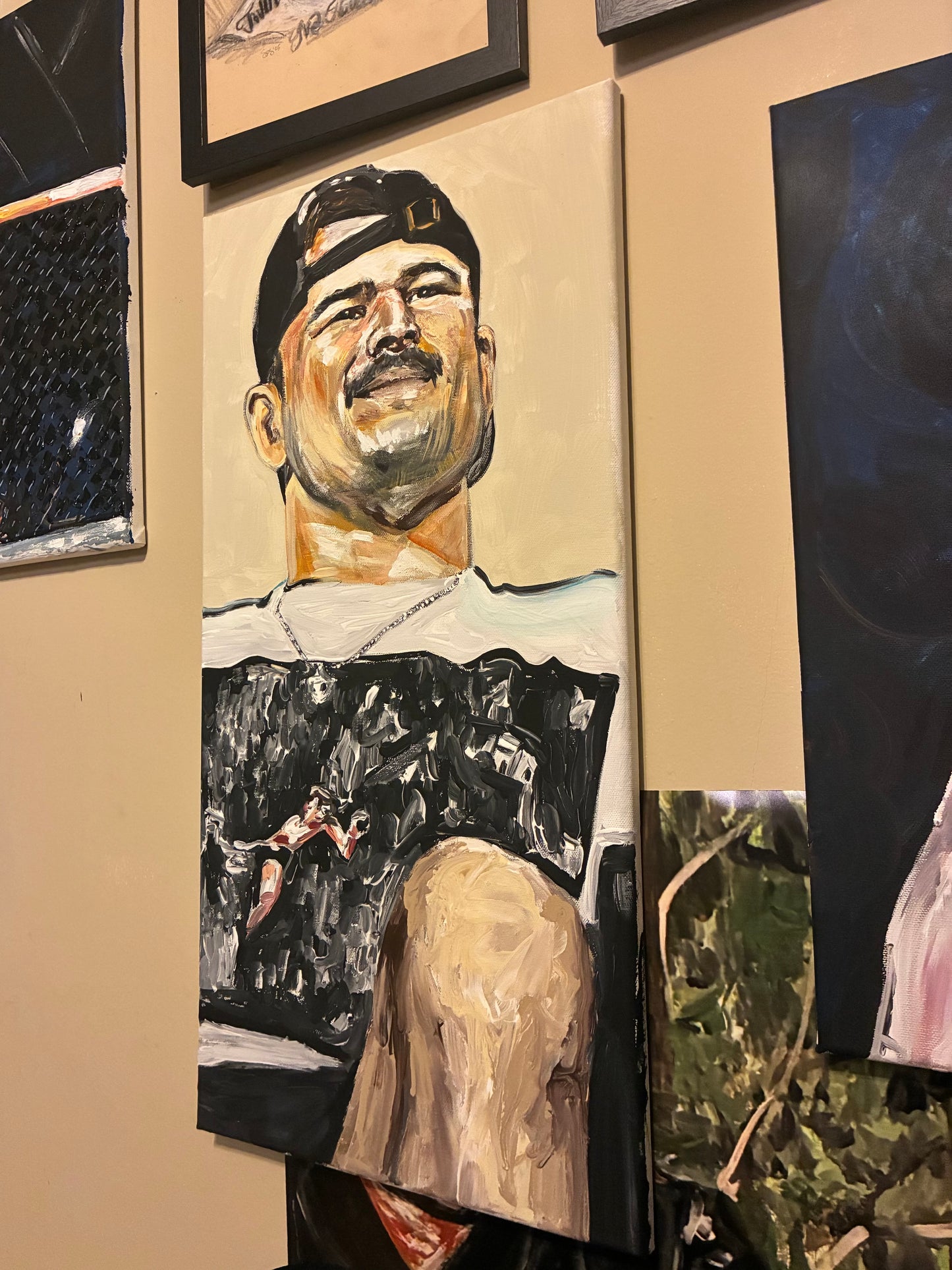 Diego Lopes UFC Press Conference Original Art