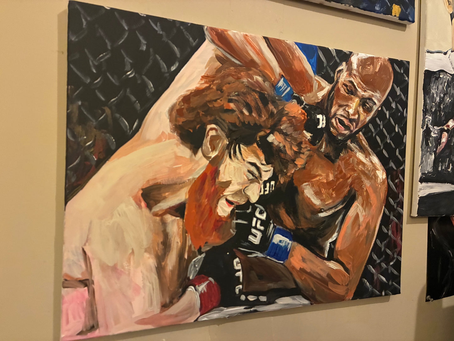 MVP vs Shara Bullet Original Art Portrait