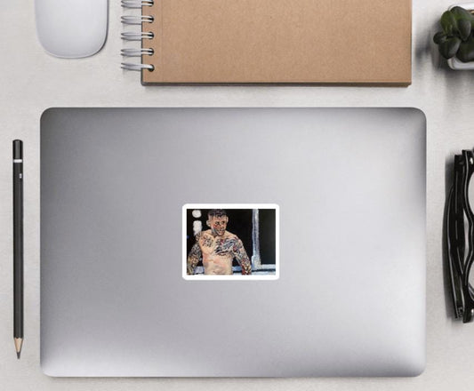 Dustin ‘The Diamond’ Poirier UFC MMA kiss-cut sticker laptop decal